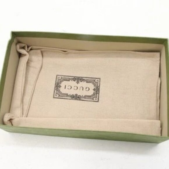 GUCCI Soho Wallet on Chain Black Leather CrossBody Bag - Picture 12 of 13